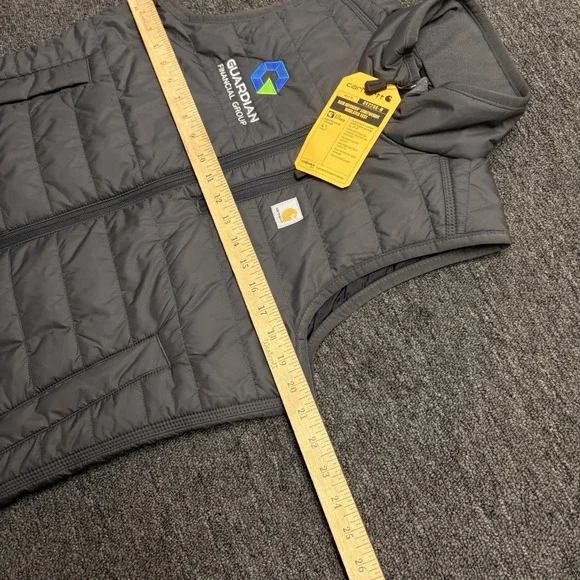 Carhartt Rain Defender Lightweight Insulated Vest OV2286-W Women's Size Small - Picture 9 of 9
